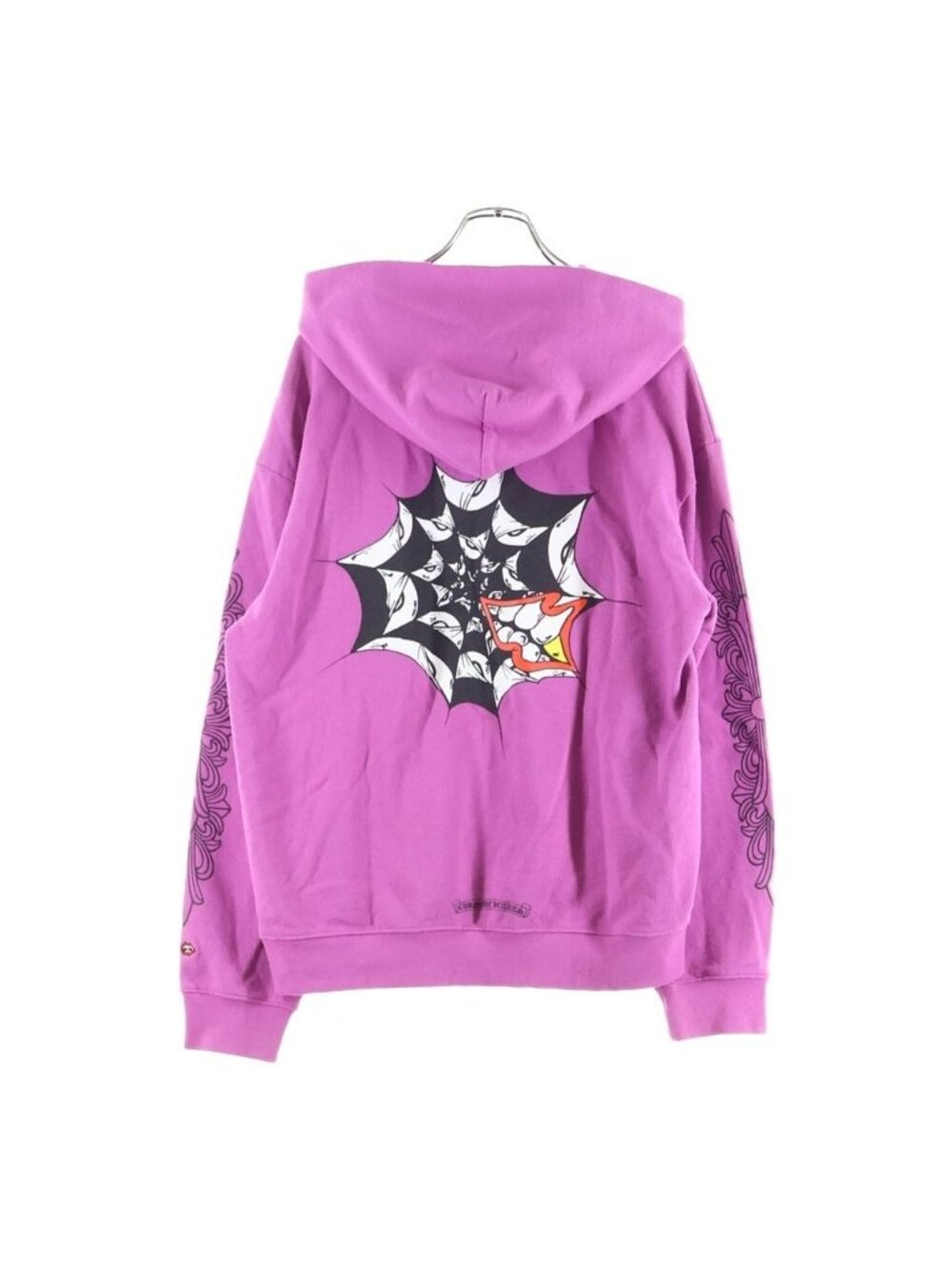 Chrome Hearts Matty Boy Ppo Physm HD Plvr Fism Arm Floral Pullover Hoodie